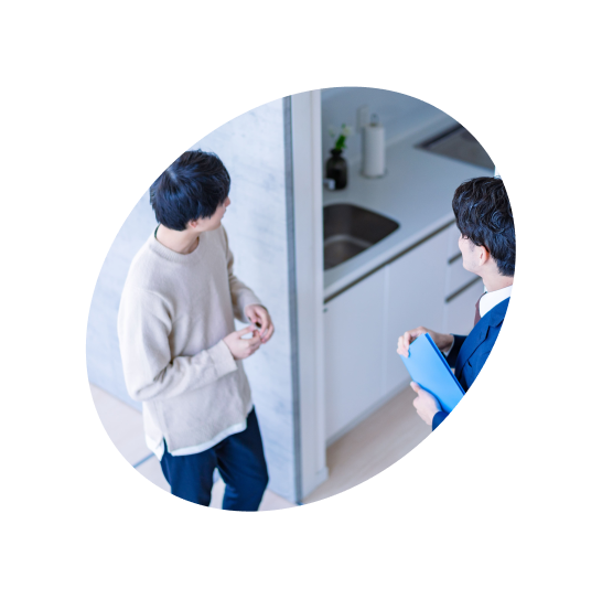 賃貸アパートの案内の写真